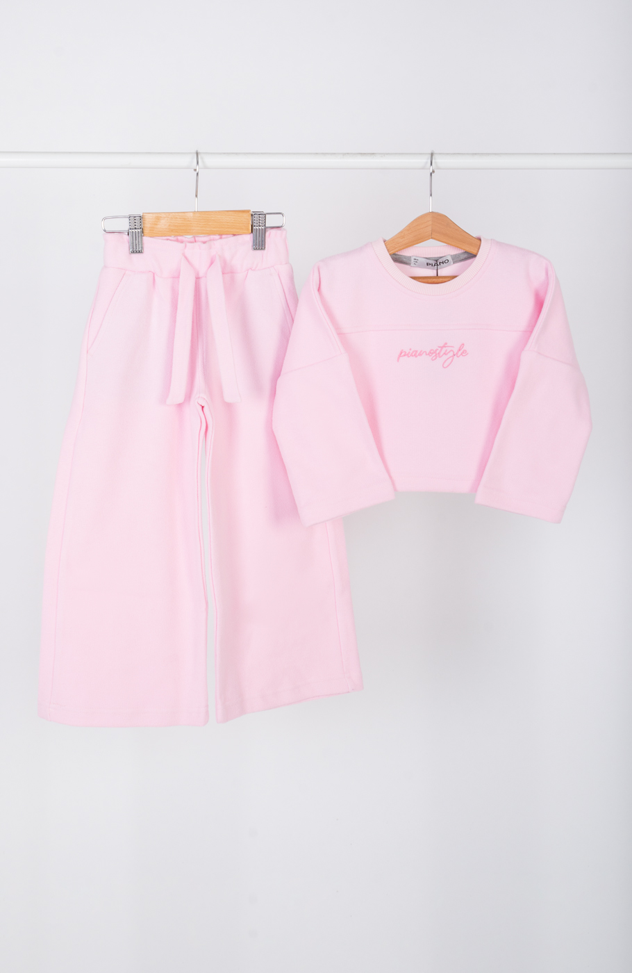 تیشرت آستین بلند پلار مخملی (ست با کد 10764)