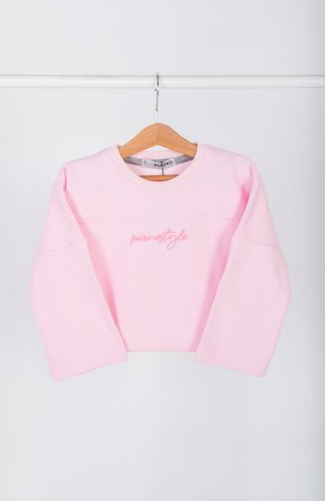 تیشرت آستین بلند پلار مخملی (ست با کد 10764)