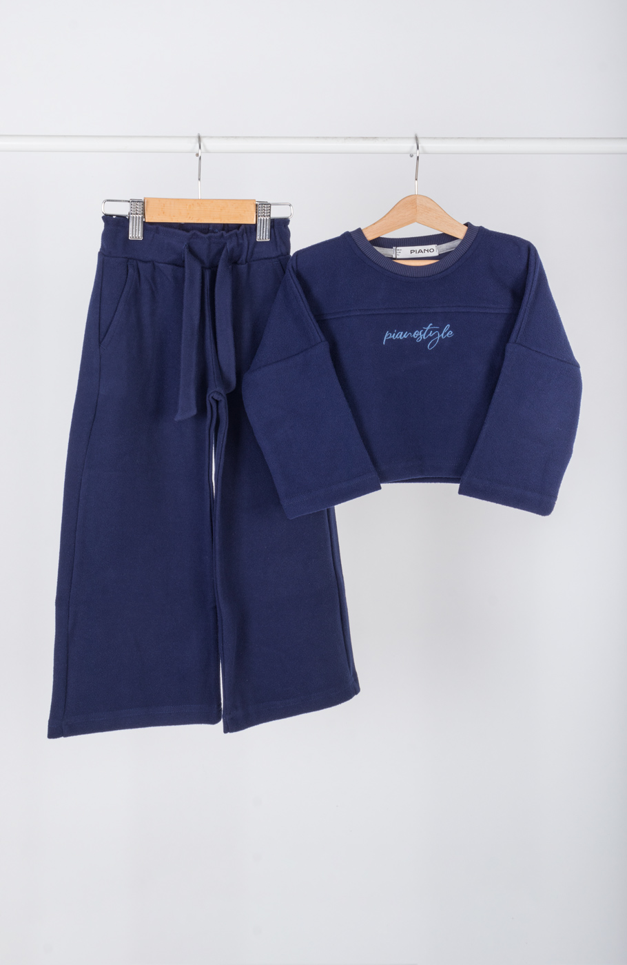 تیشرت آستین بلند پلار مخملی (ست با کد 10764)