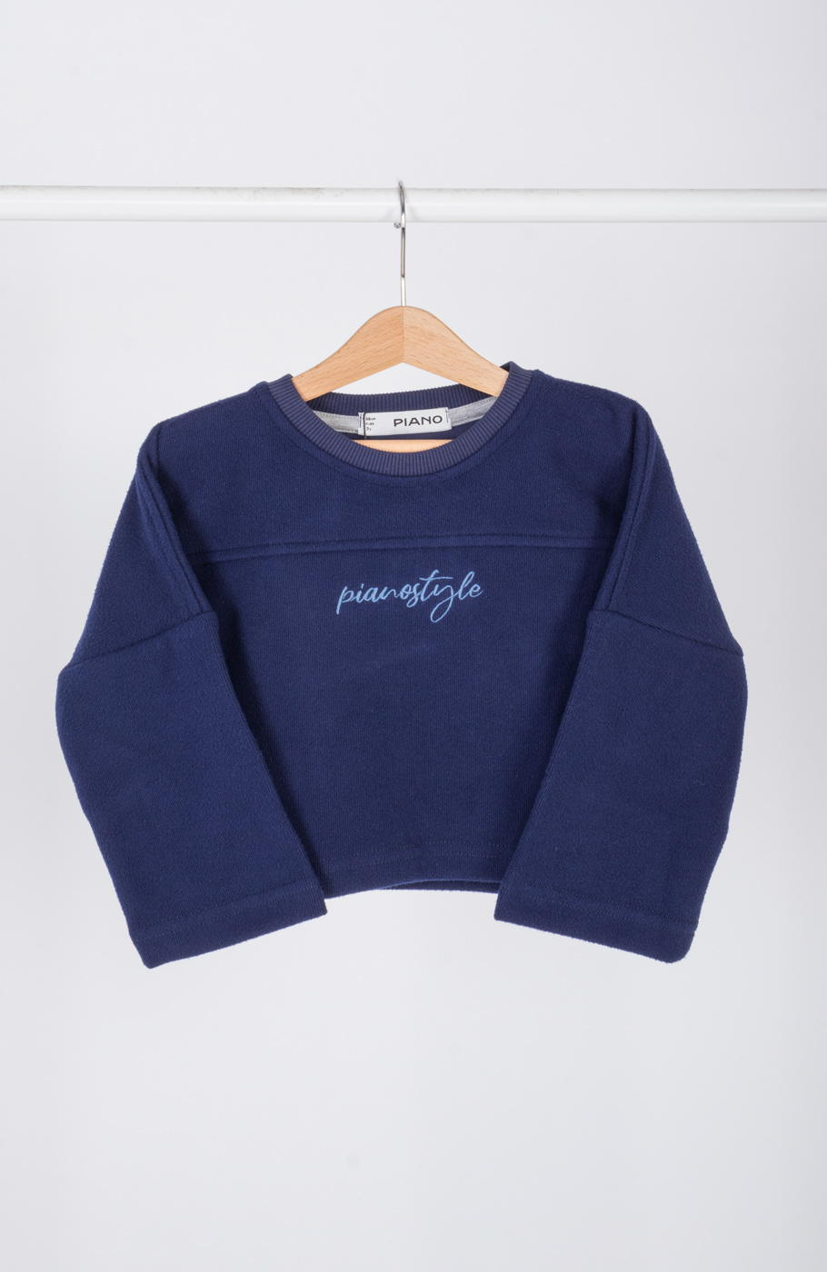 تیشرت آستین بلند پلار مخملی (ست با کد 10764)