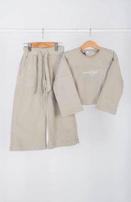 تیشرت آستین بلند پلار مخملی (ست با کد 10764)