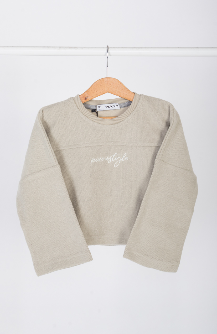 تیشرت آستین بلند پلار مخملی (ست با کد 10764)