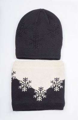 کلا و رینگ بافت با طرح دانه برف