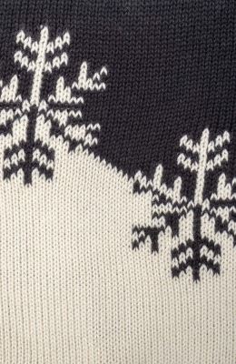 کلا و رینگ بافت با طرح دانه برف