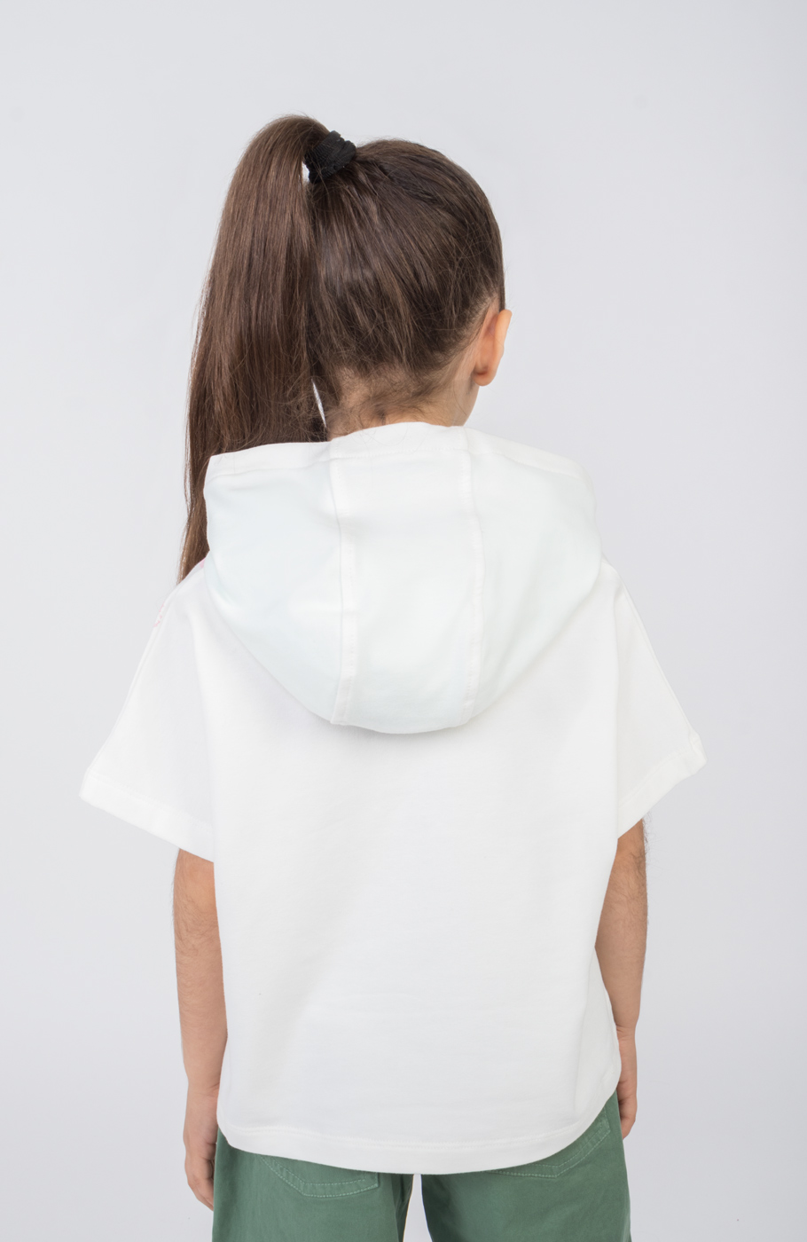 هودی آستین کوتاه دورس دو نخ