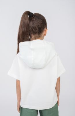 هودی آستین کوتاه دورس دو نخ