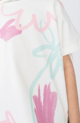 هودی آستین کوتاه دورس دو نخ