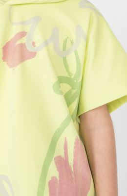 هودی آستین کوتاه دورس دو نخ