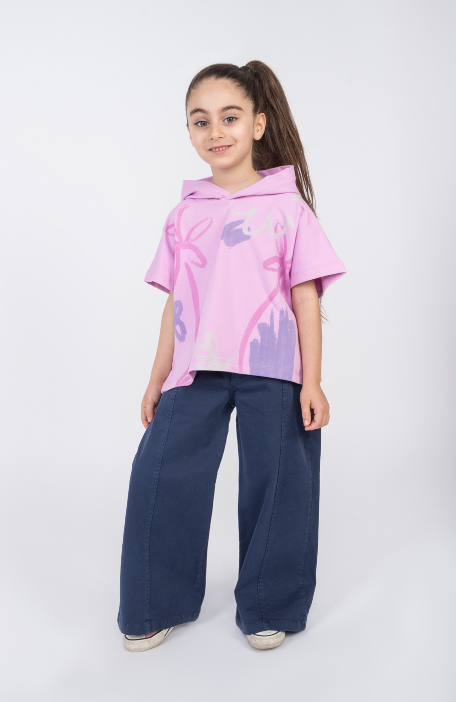 هودی آستین کوتاه دورس دو نخ