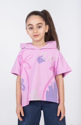 هودی آستین کوتاه دورس دو نخ