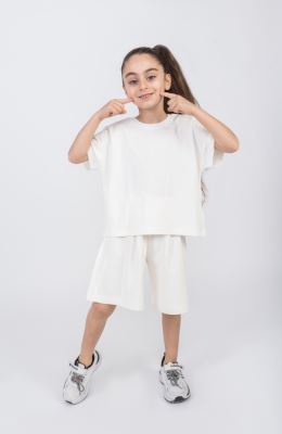 شلوارک ژاکارد طرح گندمی (ست با کد 10791)