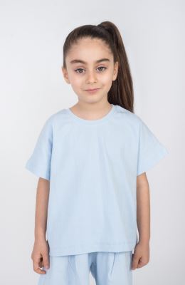 تیشرت ژاکارد طرح گندمی (ست با کد 10792)