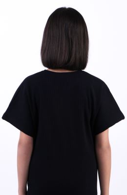 تیشرت پنبه لایکرا سوزن خالی (ست با کد 10790)