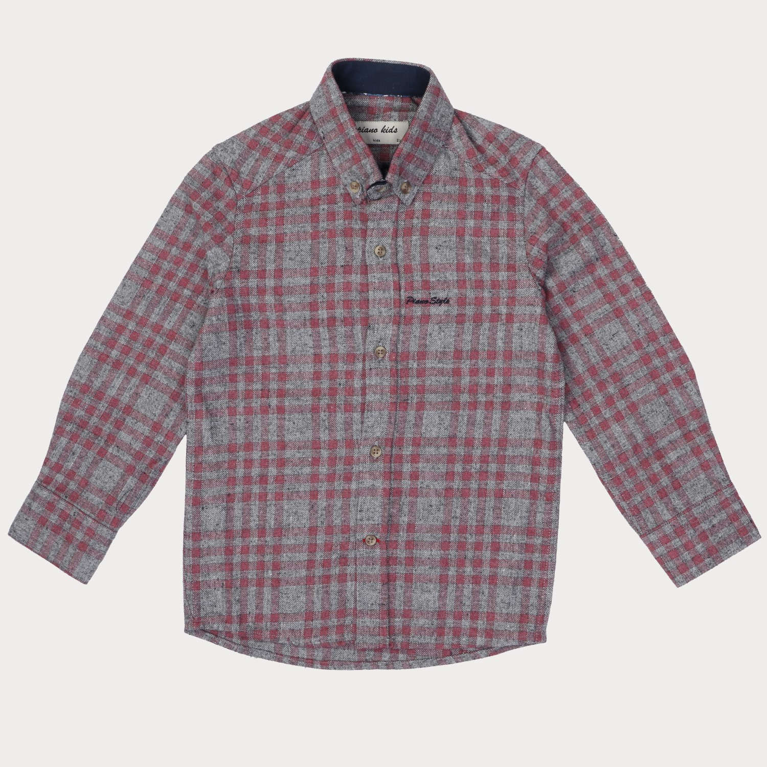 شومیز چهارخانه پسرانه