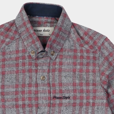 شومیز چهارخانه پسرانه