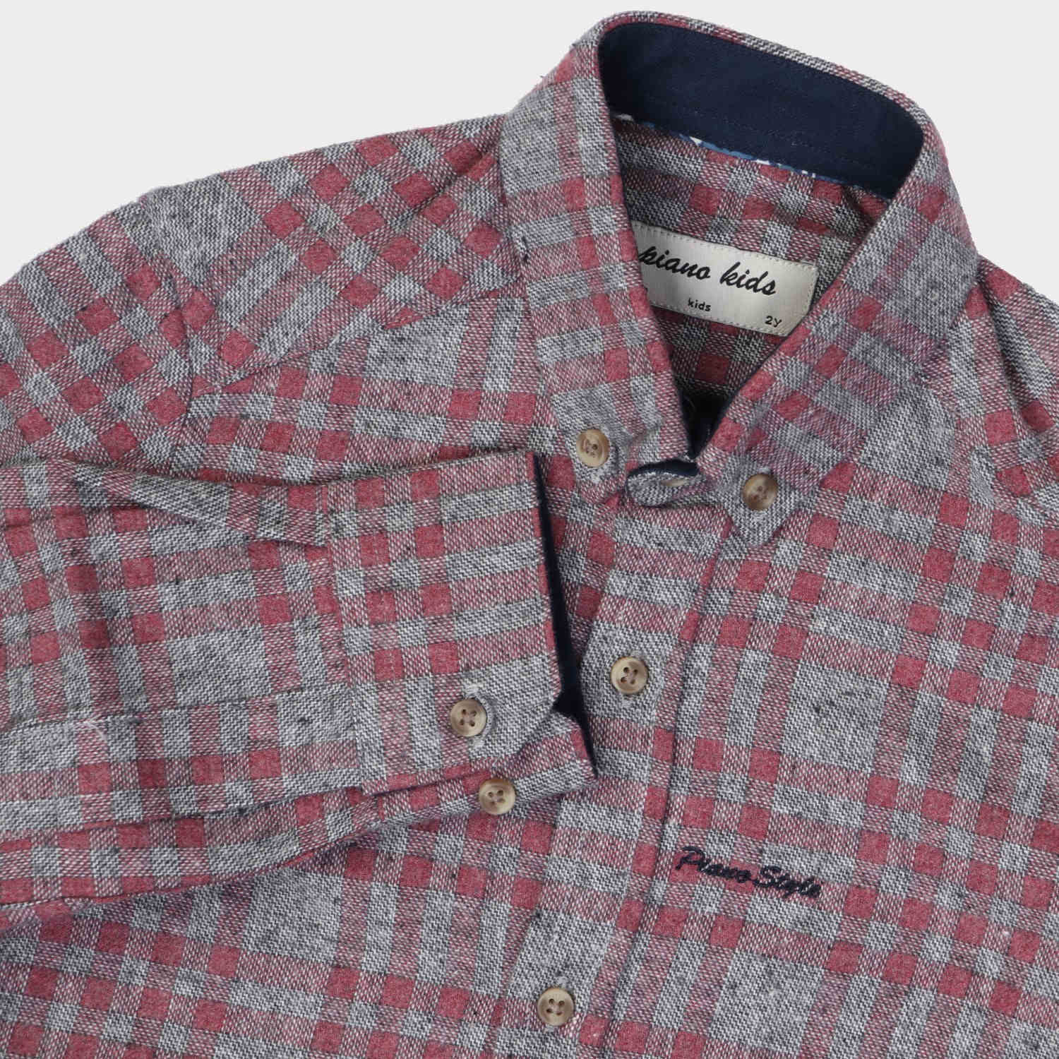 شومیز چهارخانه پسرانه