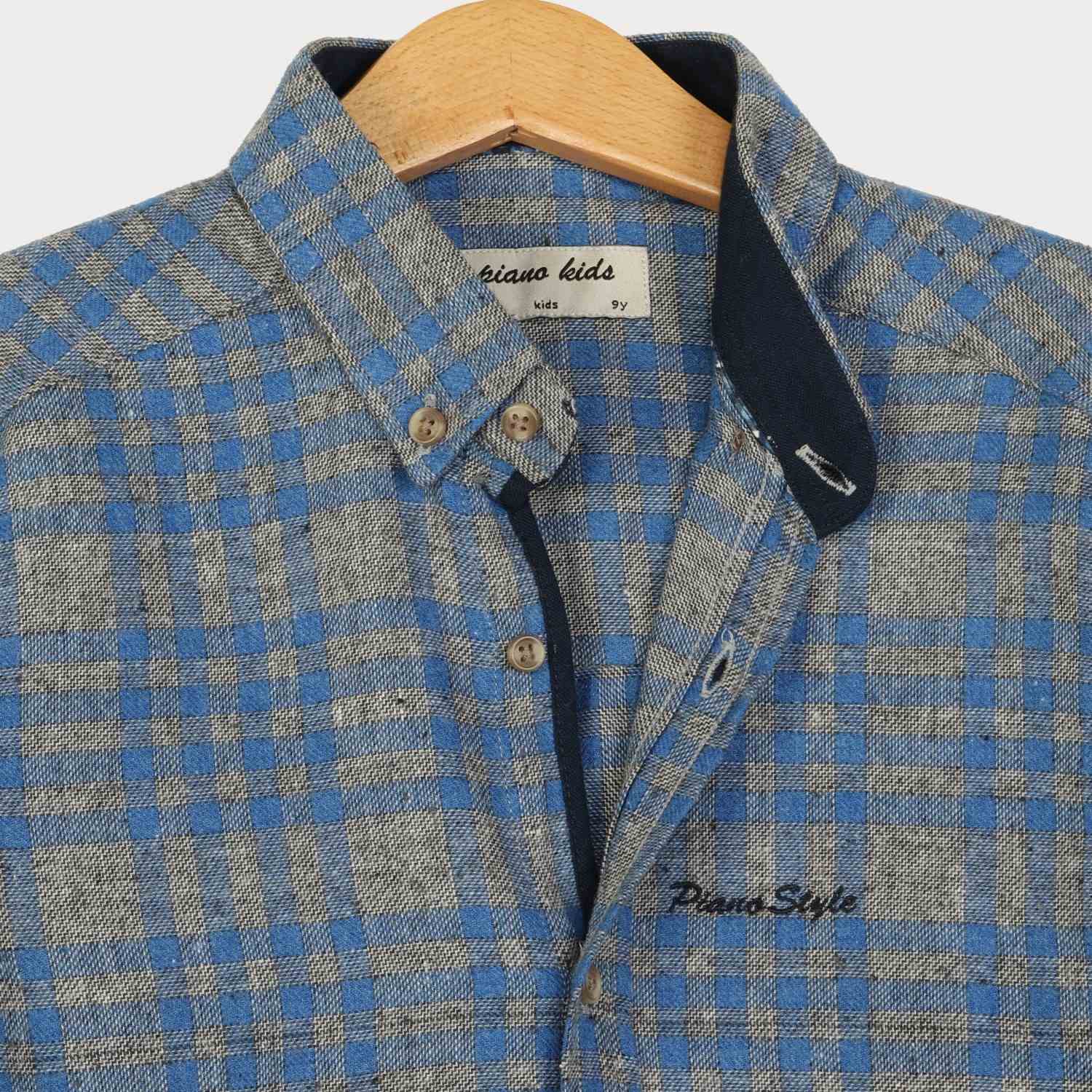 شومیز چهارخانه پسرانه