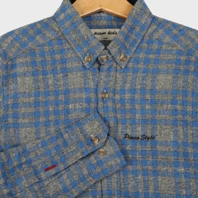 شومیز چهارخانه پسرانه