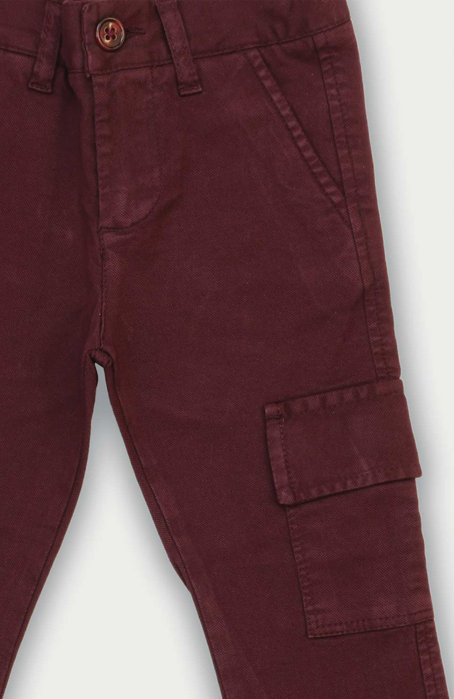 شلوار کتان شش جیب پسرانه