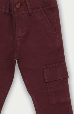 شلوار کتان شش جیب پسرانه