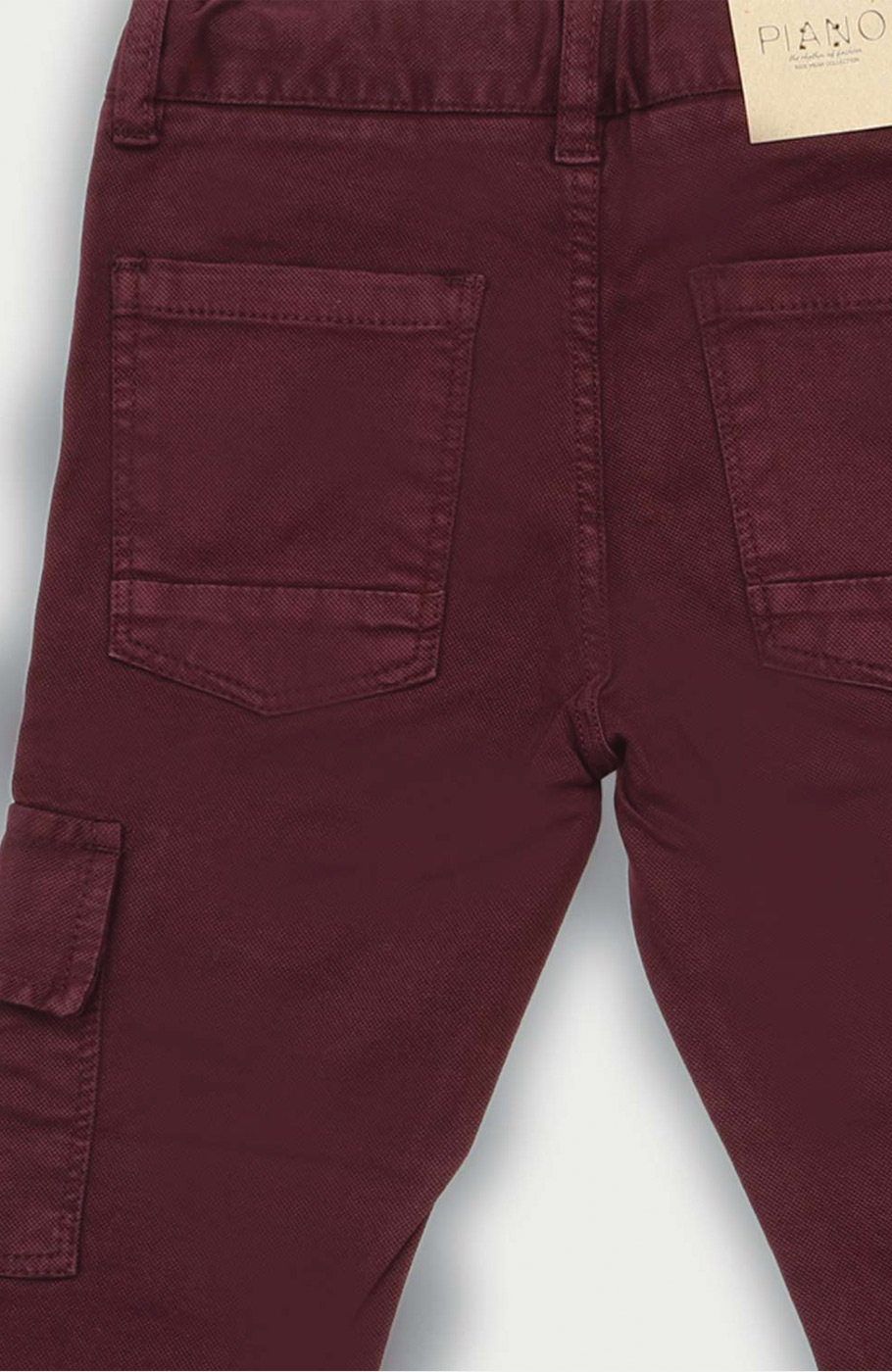 شلوار کتان شش جیب پسرانه