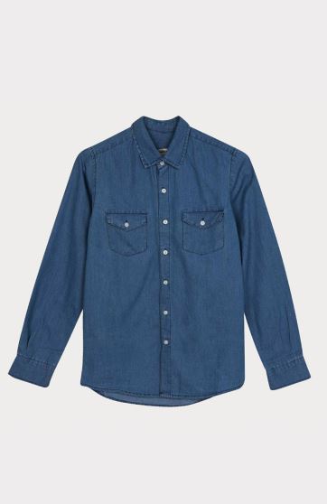 شومیز جین پسرانه