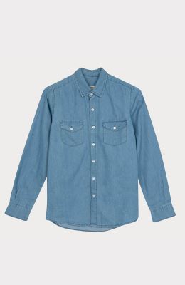 شومیز جین پسرانه