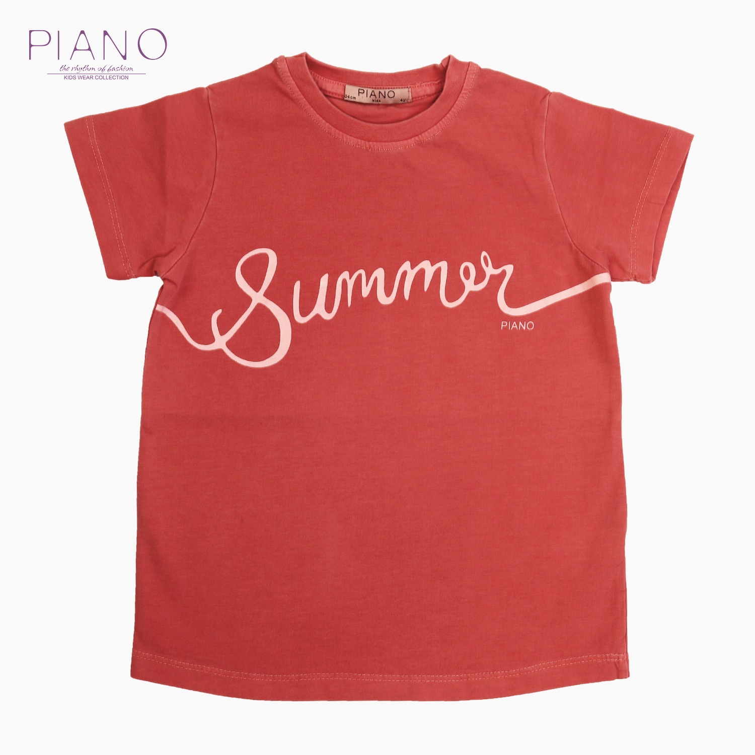 تیشرت یقه گرد سنگ شور