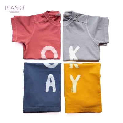 تیشرت یقه گرد سنگ شور